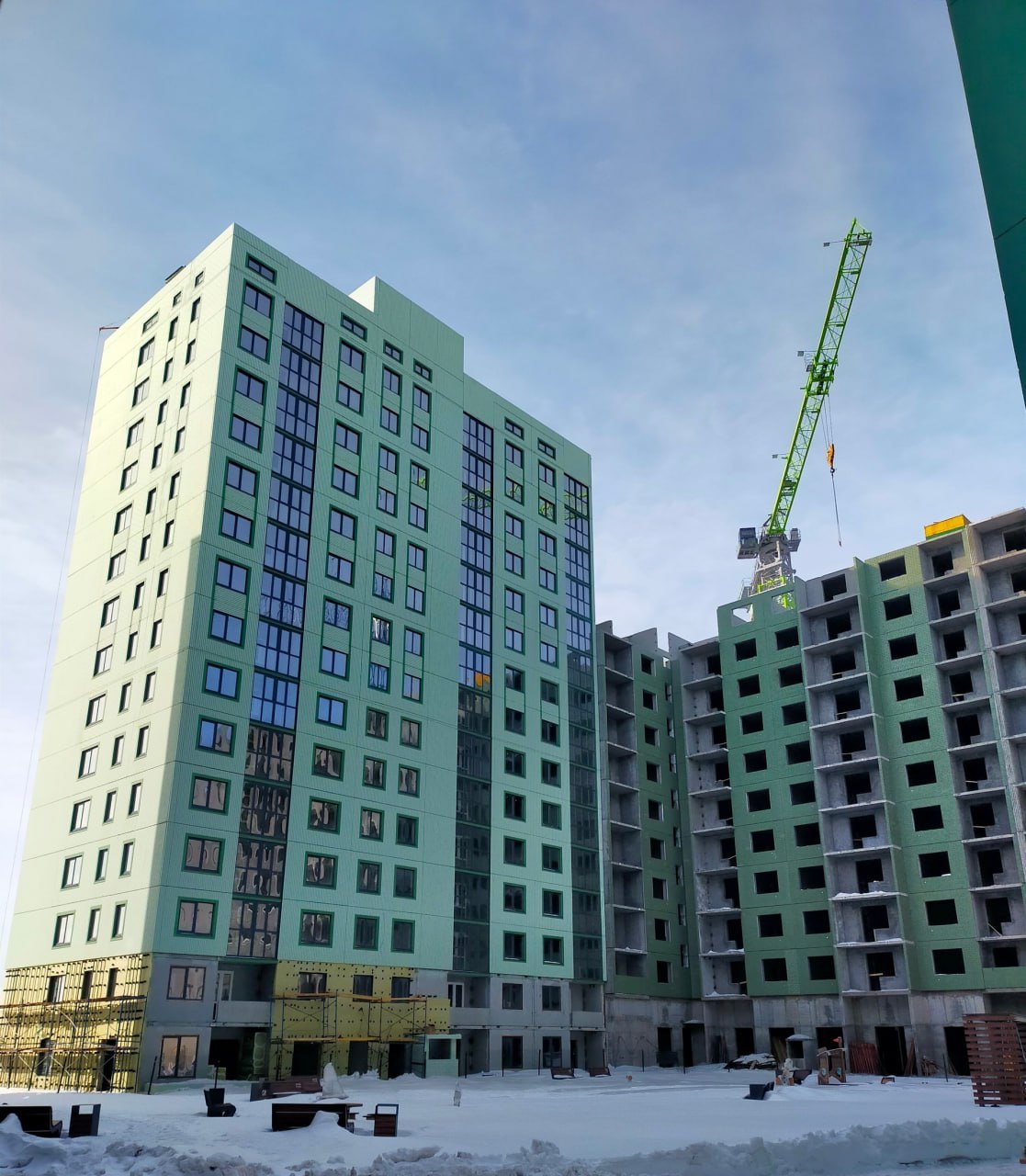 В Оренбуржье в два раза выросли объемы вводимого многоквартирного жилья В Оренбуржье в два раза выросли объемы вводимого многоквартирного жилья