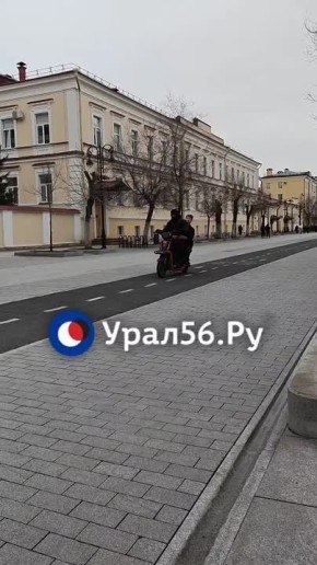 В Оренбурге местами растаял снег