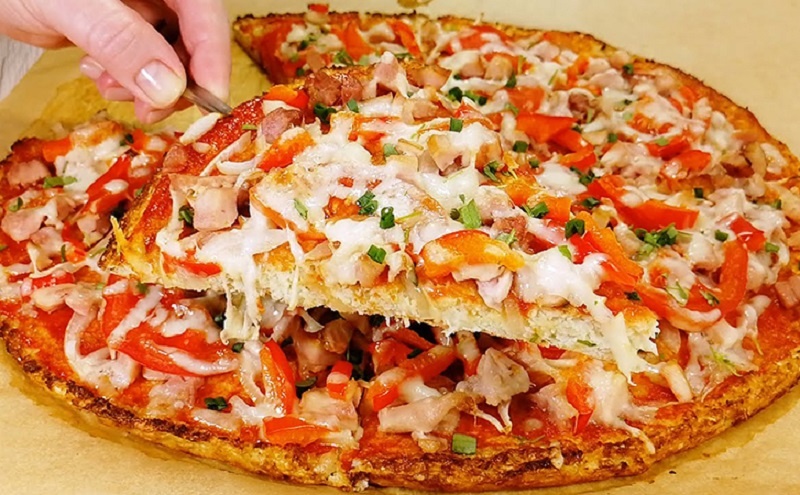 Пицца без муки: вкусный и легкий ужин, который удивит