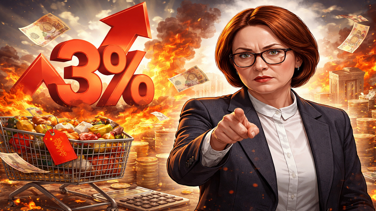 Центробанк предупреждает о рисках гиперинфляции при снижении ставки до 3%