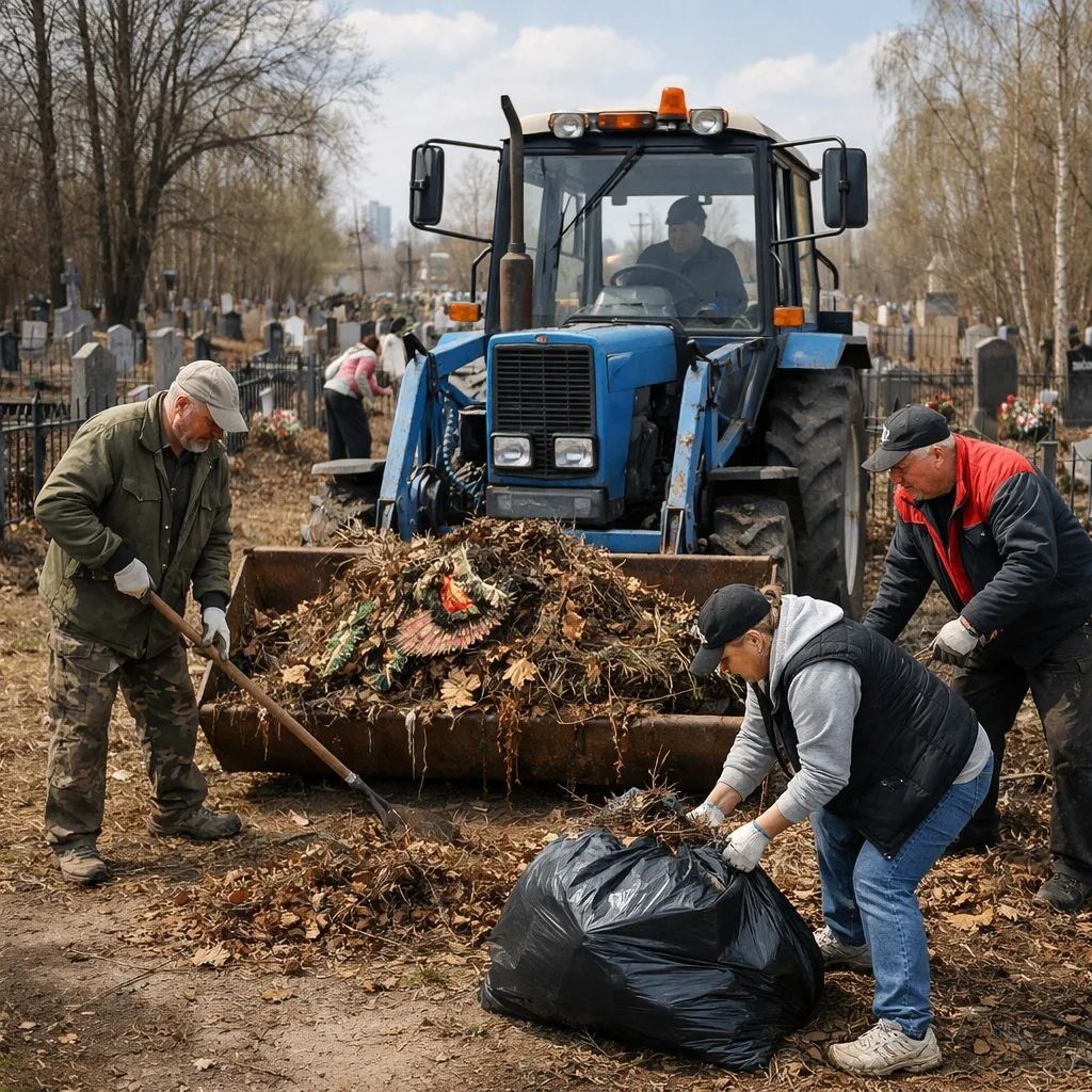 Наводим порядок перед Радоницей: как проехать на кладбища