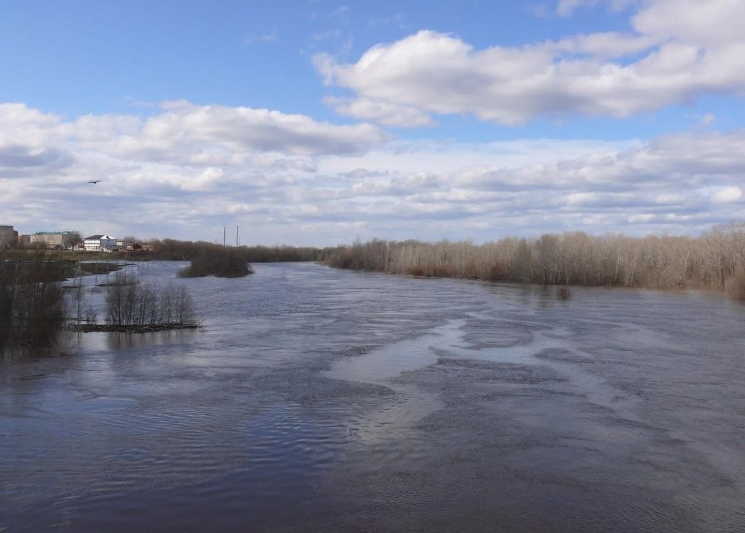 Информация об уровне воды в реках Оренбуржья на 30 марта