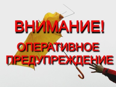 Гроза, усиление ветра порывы 15-20 м/с, преимущественно в центральных и восточных районах области днем 06.04.2026г