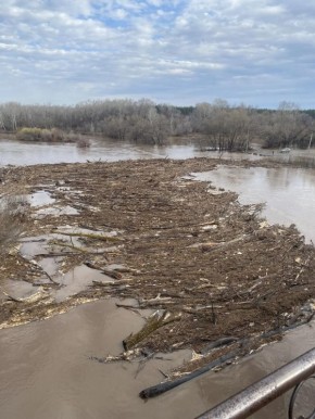 Уровень воды в реках Бузулука падает