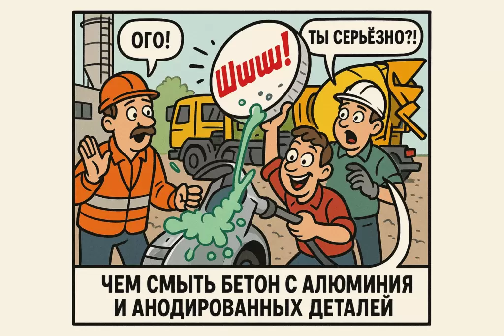 Как освободить алюминий от бетона: простые и эффективные методы