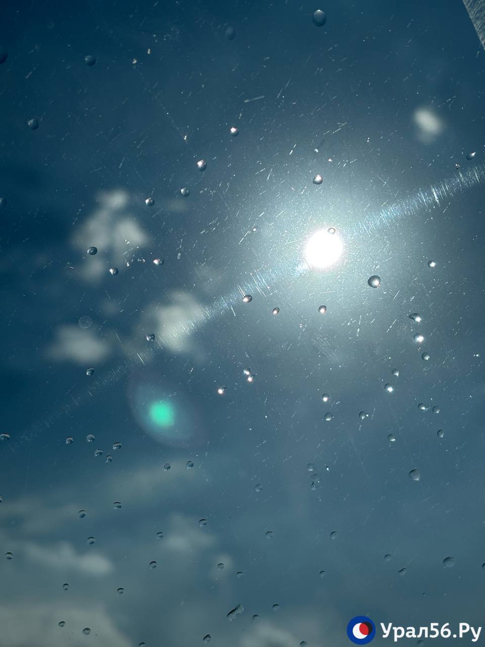 Вчера в Оренбурге была гроза, а сегодня грибной дождик