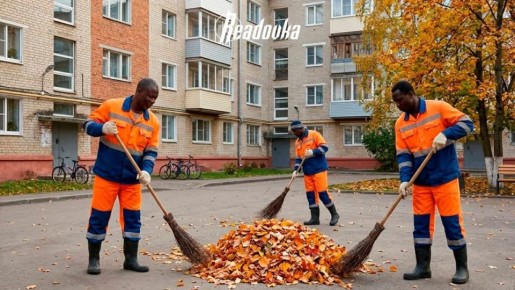 Оренбург будут убирать сенегальцы