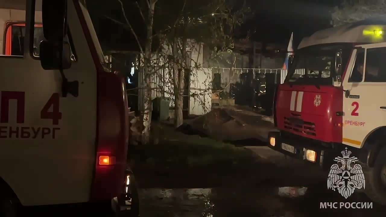 В Ростошах тушили крупный пожар в частном доме