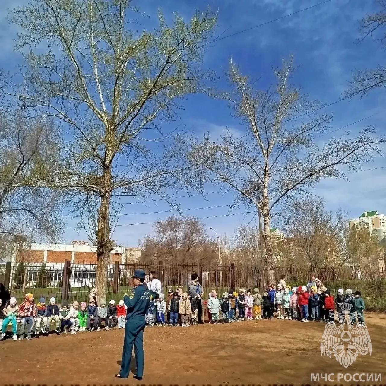 Оренбургским дошкольникам рассказали об опасности игр с источниками огня