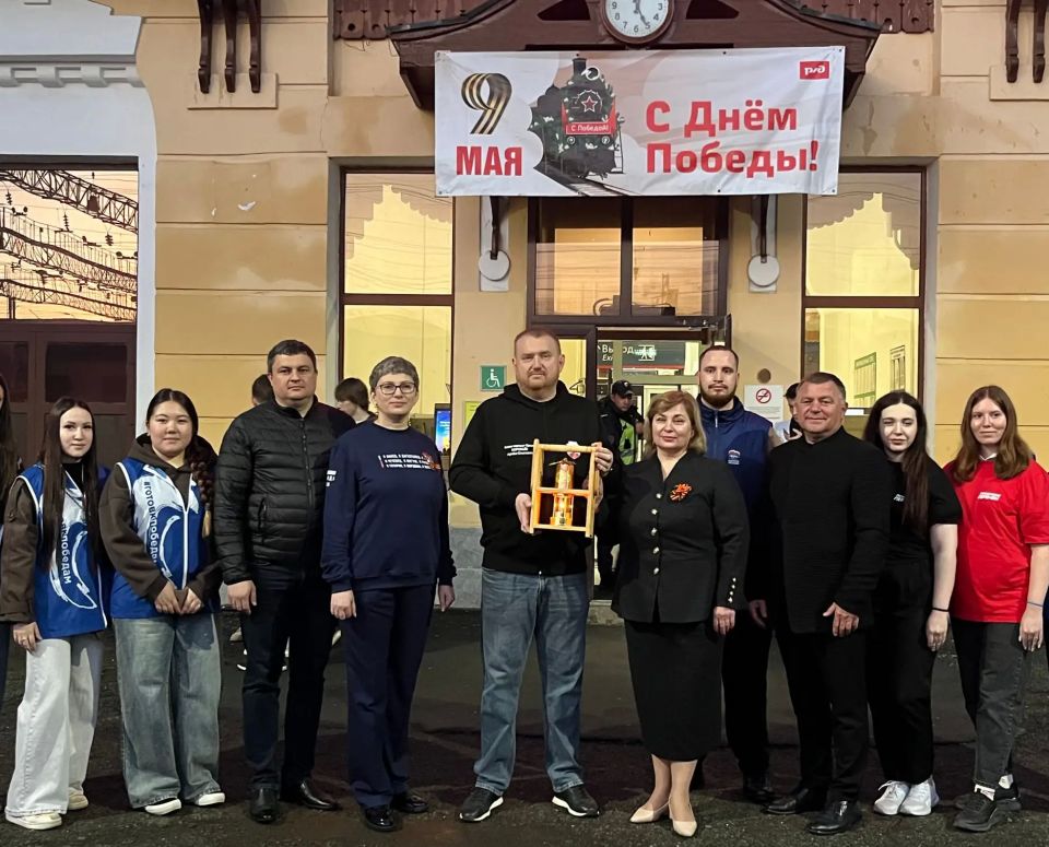 Орск, встречай. Священный огонь — у нас Орск, встречай. Священный огонь — у нас