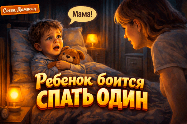 Как помочь ребенку преодолеть страх сна в одиночестве