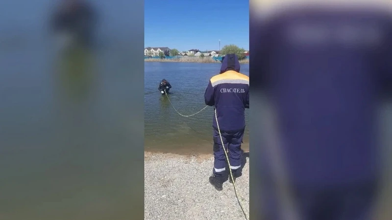Водолазы обследуют озера в Соль-Илецке перед началом купального сезона