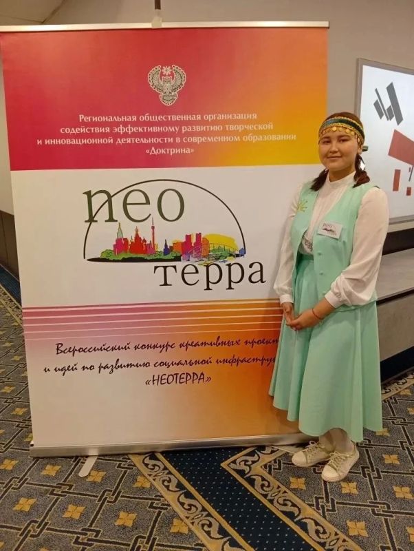 Оренбургская школьница победила на XVII Всероссийском конкурсе креативных проектов «Неотерра-2026» Оренбургская школьница победила на XVII Всероссийском конкурсе креативных проектов «Неотерра-2026»