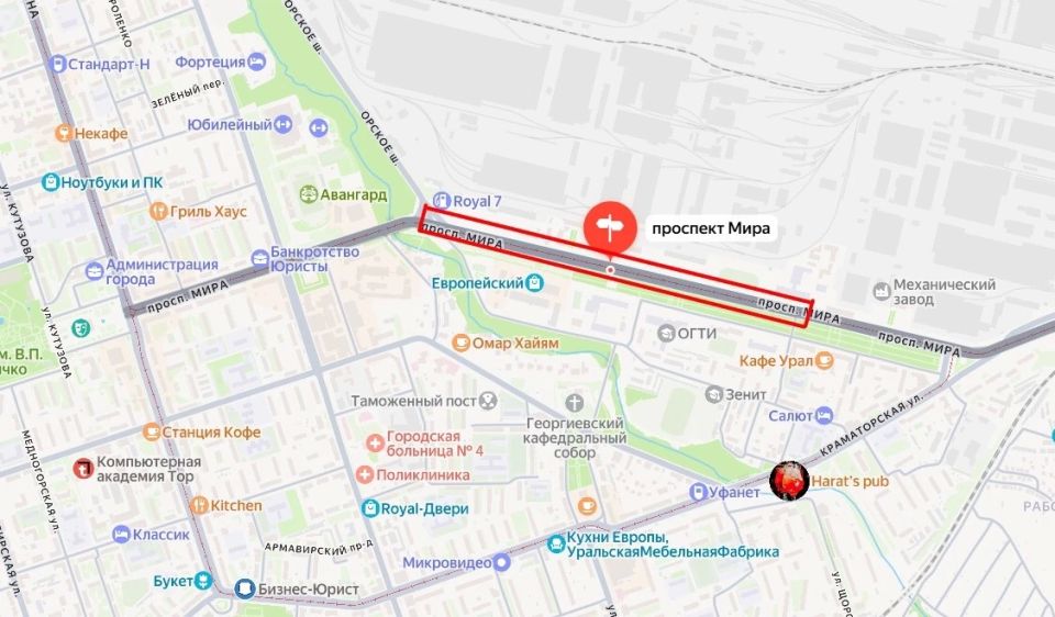 С сегодняшнего дня, 19 мая, по 12 июня в Орске закроют проспект Мира для трамваев и автомобилей для замены тепломагистрали