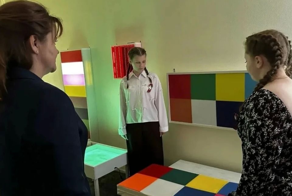 В «Солнечной стране» теперь есть сенсорная комната В «Солнечной стране» теперь есть сенсорная комната