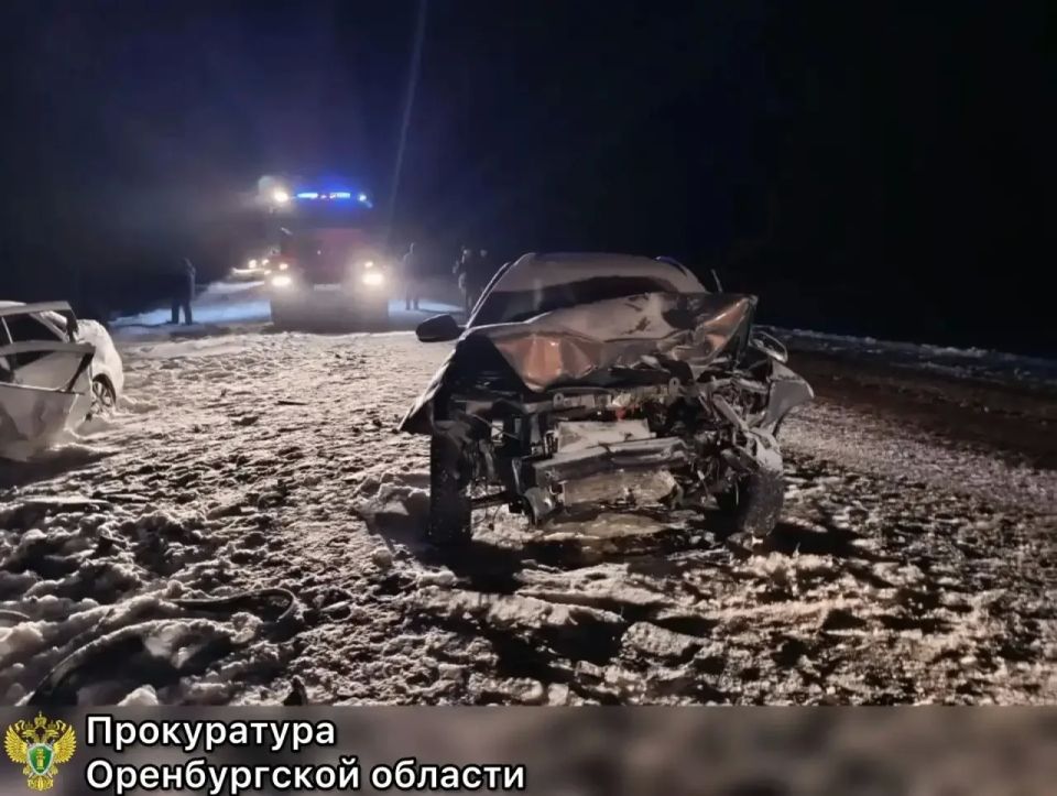 В Оренбургской области в суд направлено дело о гибели четырех человек в ДТП