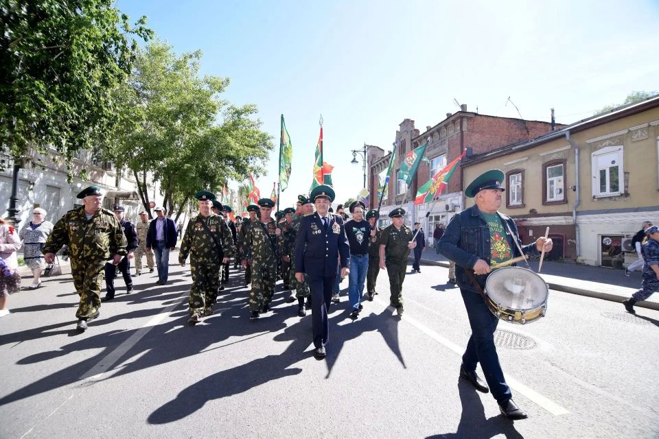Оренбургские пограничники отмечают профессиональный праздник