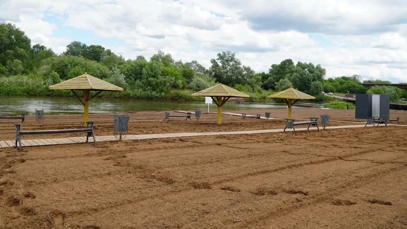 Городской пляж официально открыли в Бузулуке 1 июня