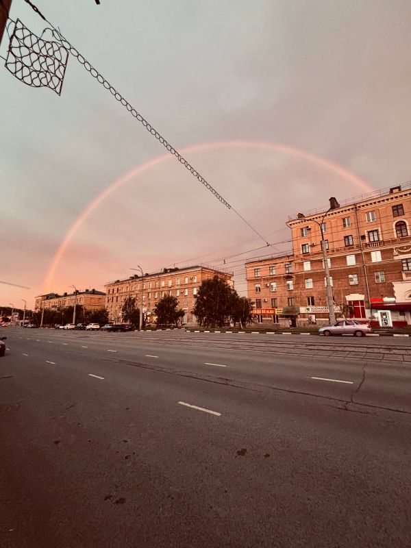 Орск перед дождем