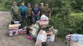 Автомобиль и внушительный гумгруз отправили в зону СВО из Кваркенского района