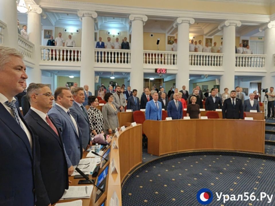 Сегодня в Оренбурге проходит очередное заседание Заксоба Оренбургской области