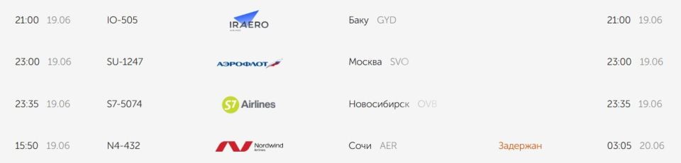 Один самолет Оренбург – Сочи отменен, вылет второго перенесен на завтра Один самолет Оренбург – Сочи отменен, вылет второго перенесен на завтра