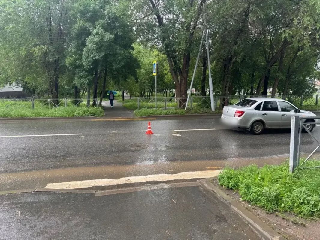 В Оренбурге водитель сбил 10-летнего ребенка на пешеходном переходе