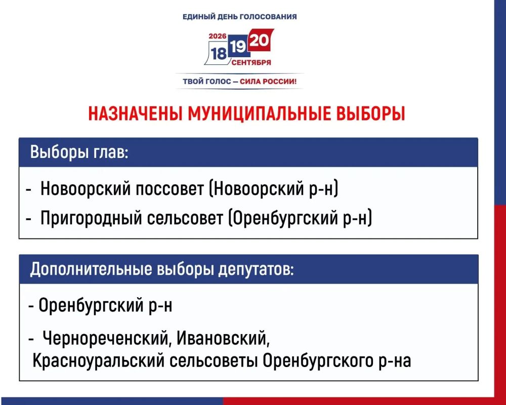 Назначены муниципальные выборы
