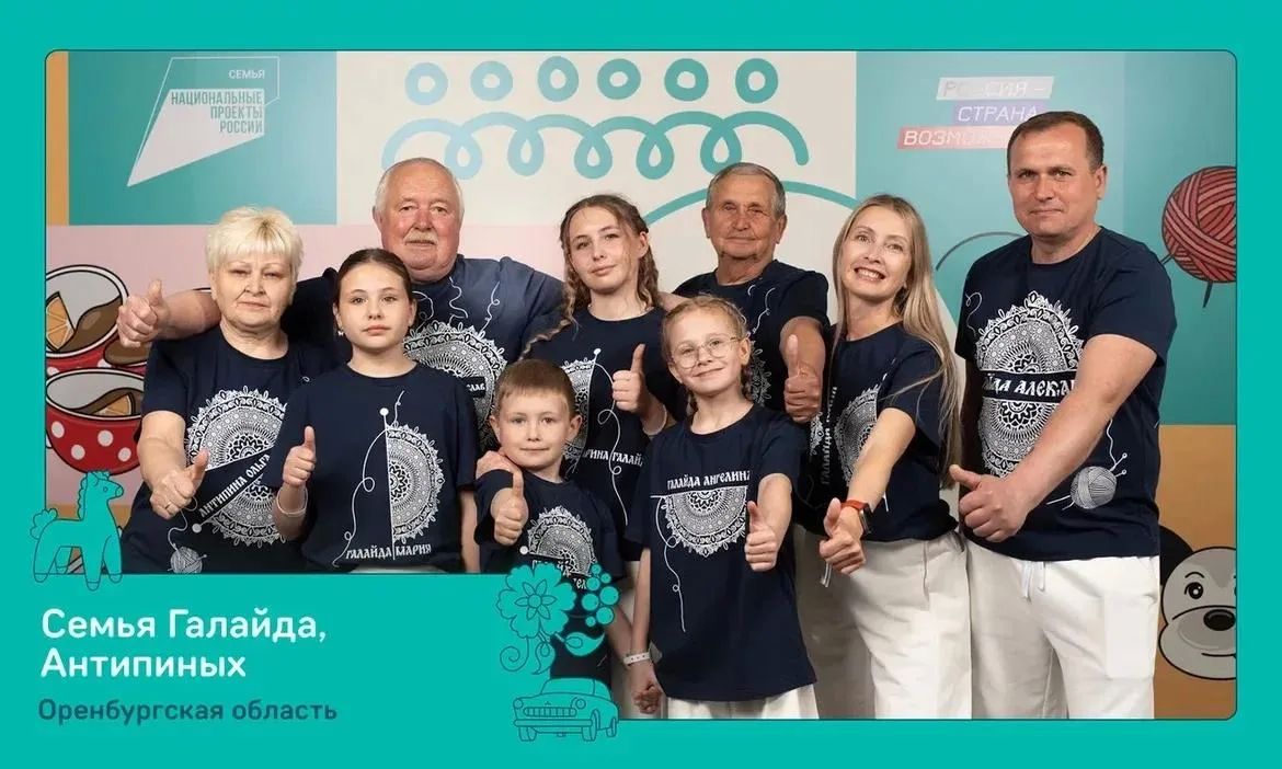 Две семьи из Оренбургской области примут участие в финале конкурса «Это у нас семейное» Две семьи из Оренбургской области примут участие в финале конкурса «Это у нас семейное»