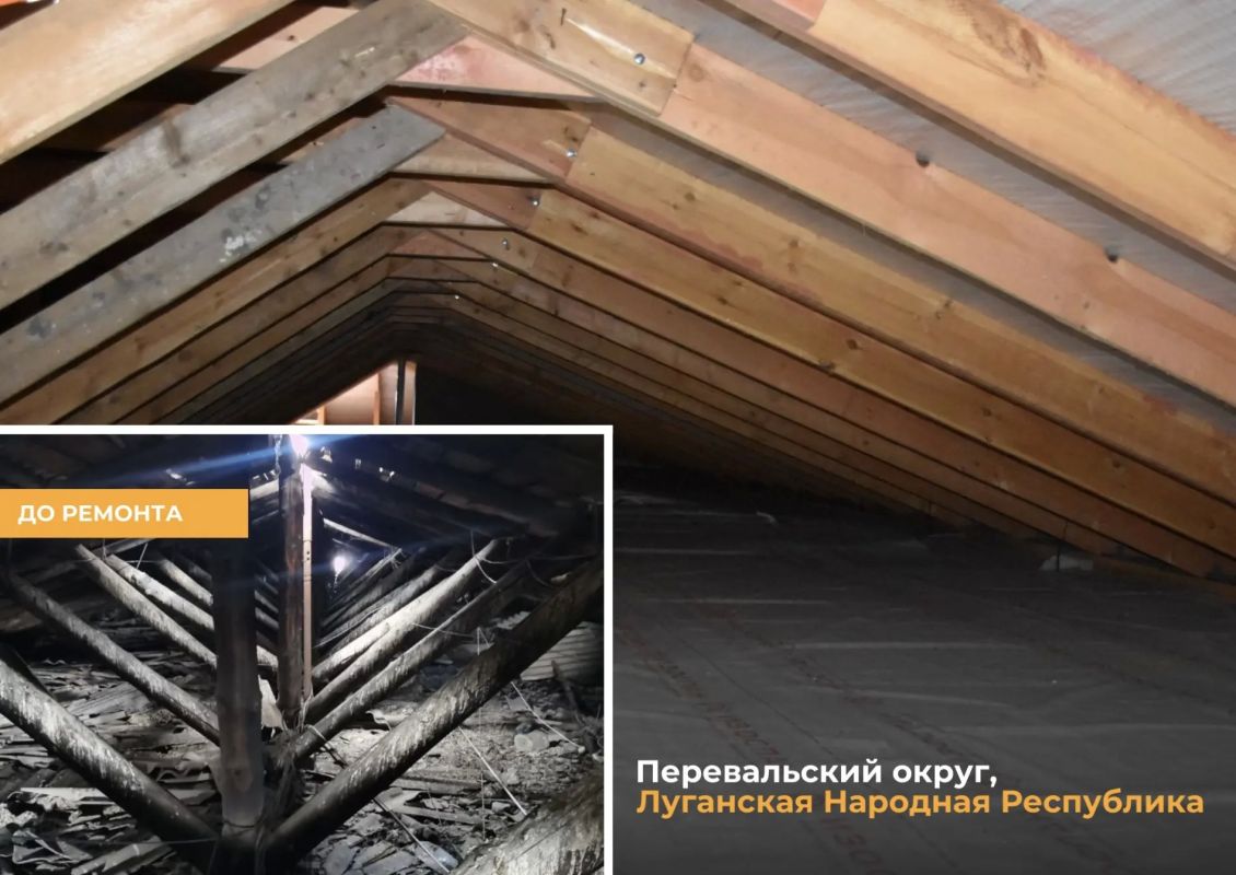 Оренбургские строители продолжают восстановительные работы в Перевальске Оренбургские строители продолжают восстановительные работы в Перевальске