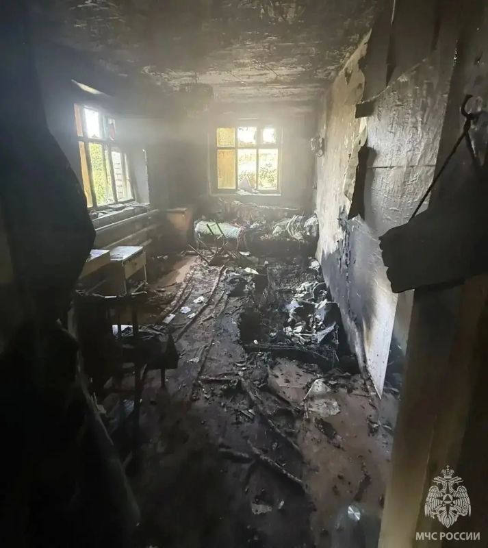 В Переволоцком районе на пожаре погиб молодой мужчина