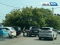 «А я что, не человек?!»: в Оренбурге штрафуют водителей, объезжающих мертвую пробку из-за ремонта моста на Донгузской