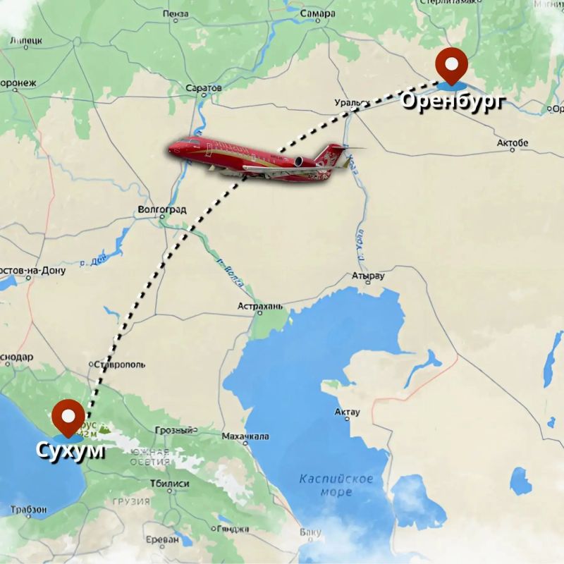 Прямое авиасообщение связало Оренбург и Сухум: стартовали рейсы в Абхазию