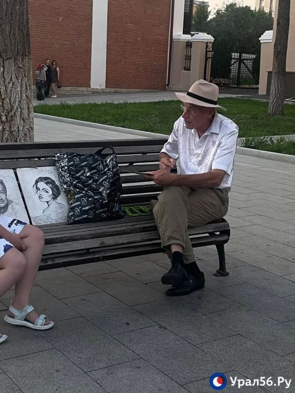Теплый летний вечер в Оренбурге Теплый летний вечер в Оренбурге