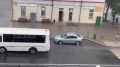 В Оренбурге снова прошел мощный ливень