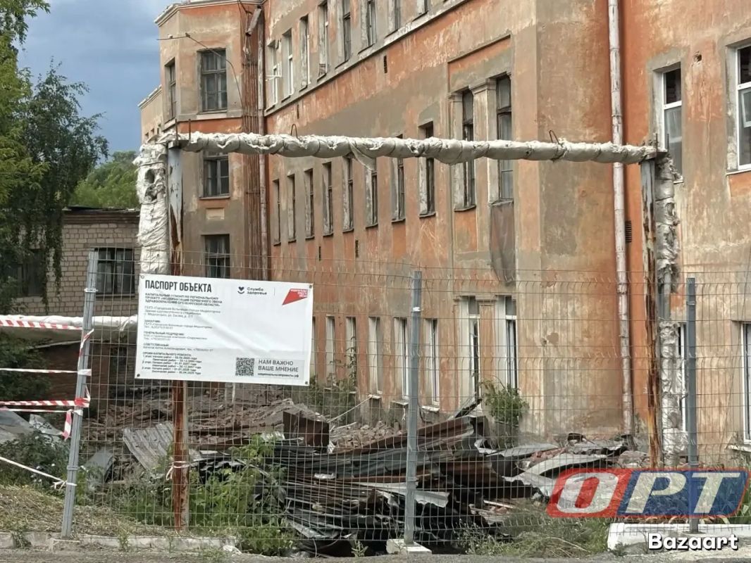 В Медногорской больнице стартовал долгожданный капремонт