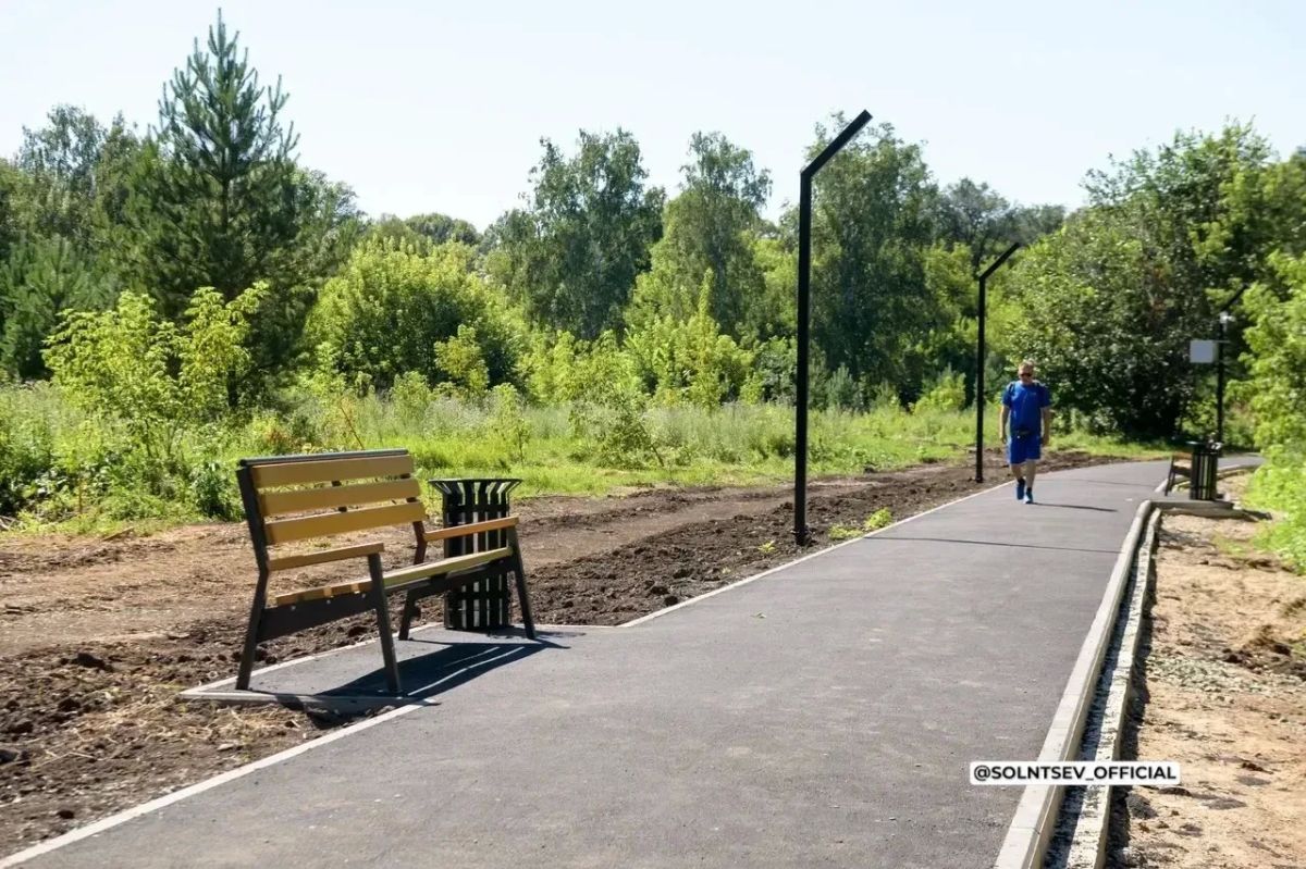 В Медногорске продолжается преображение парка Победы В Медногорске продолжается преображение парка Победы