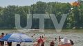 Моторная лодка потеряла управление на городском пляже Оренбурга