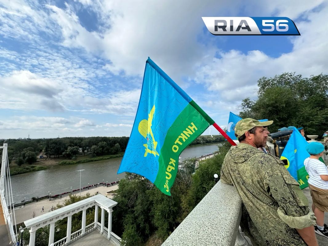 Празднование Дня ВДВ начинается в Оренбурге Празднование Дня ВДВ начинается в Оренбурге