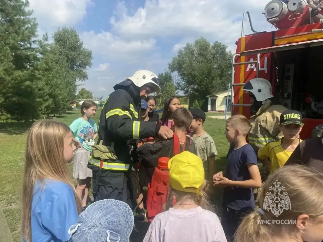 Пожарная безопасность в летнем лагере Пожарная безопасность в летнем лагере