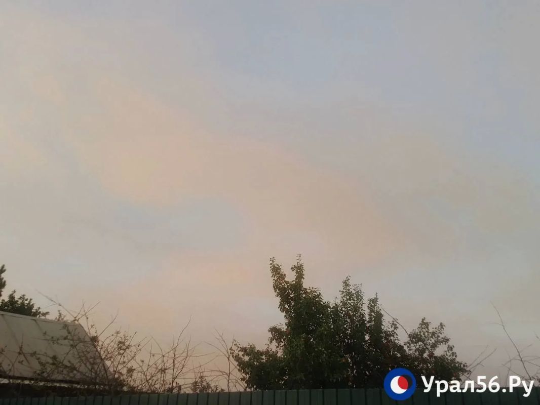 На востоке Оренбургской области горят поля На востоке Оренбургской области горят поля