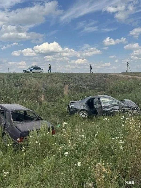 В Адамовском районе произошло жёсткое ДТП
