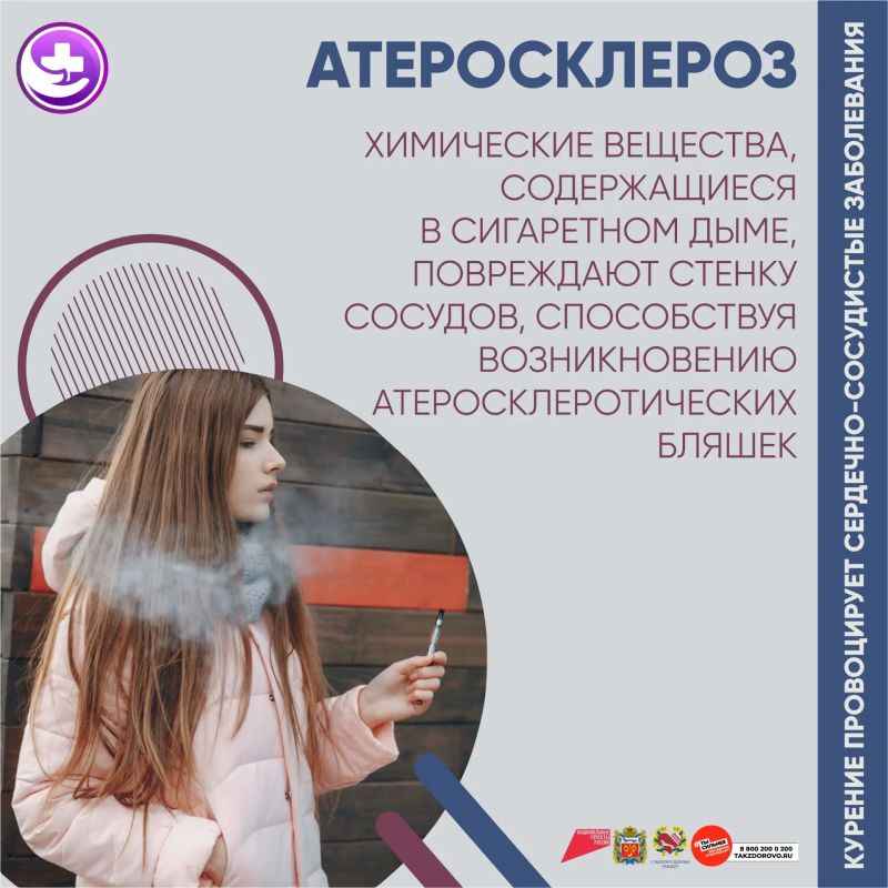 Курение медленно разрушает ваше сердце и сосуды Курение медленно разрушает ваше сердце и сосуды