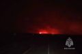 На востоке Оренбуржья больше 18 часов тушили крупный ландшафтный пожар