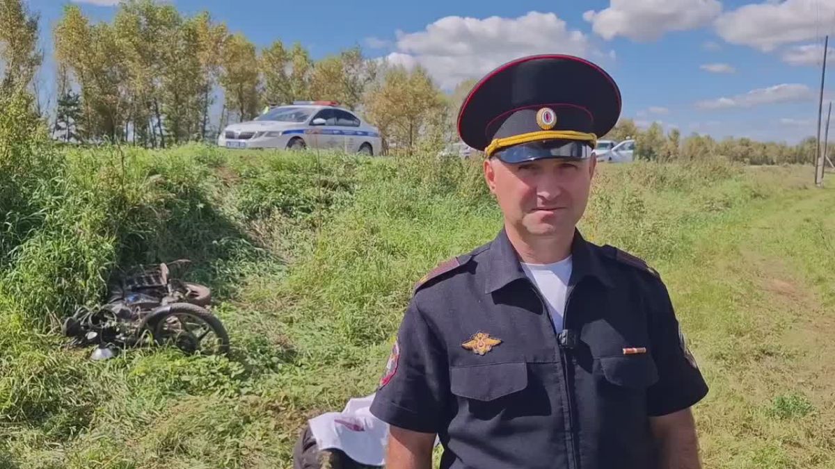В Бугурусланском районе в ДТП погиб 35-летний водитель мопеда