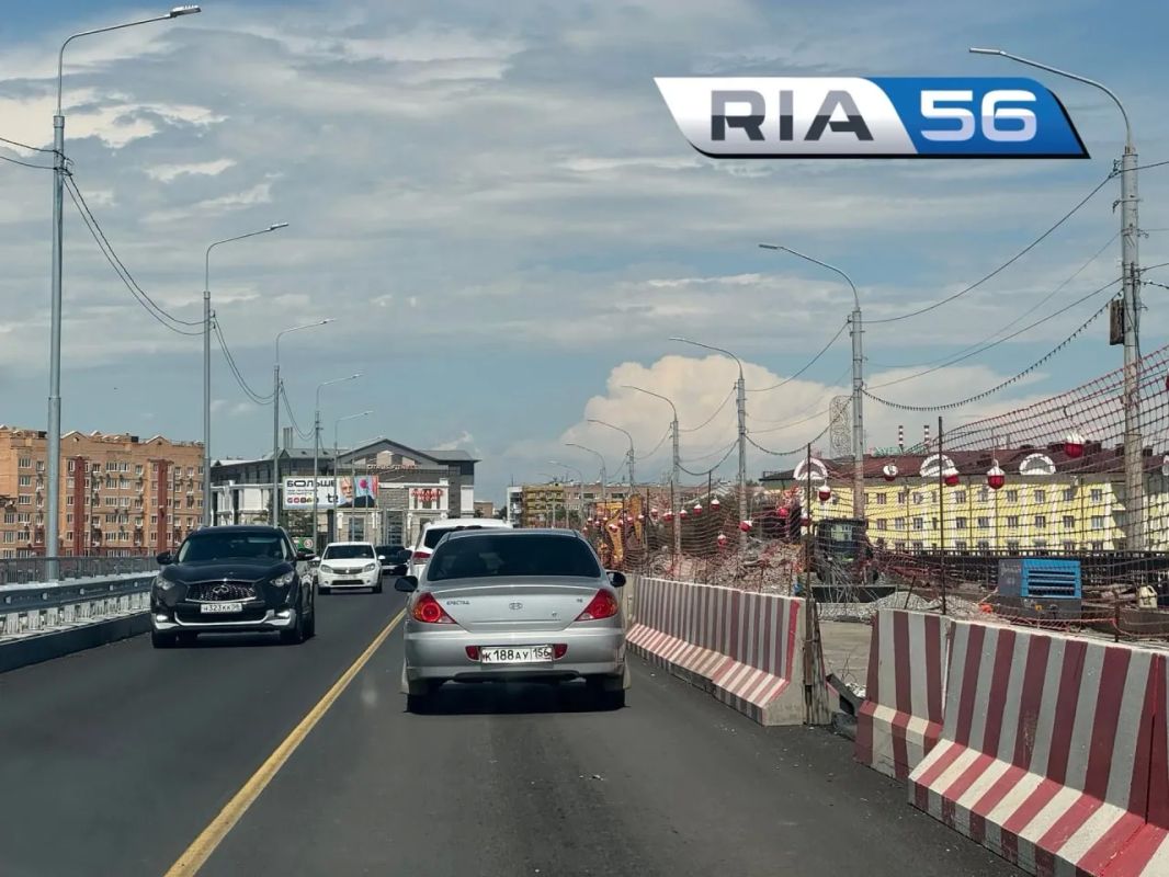 Мост на Донгузской в Оренбурге перекроют с 14 августа до понедельника