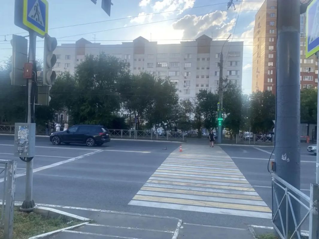 В Оренбурге сотрудники Госавтоинспекции устанавливают обстоятельства наезда на велосипедиста
