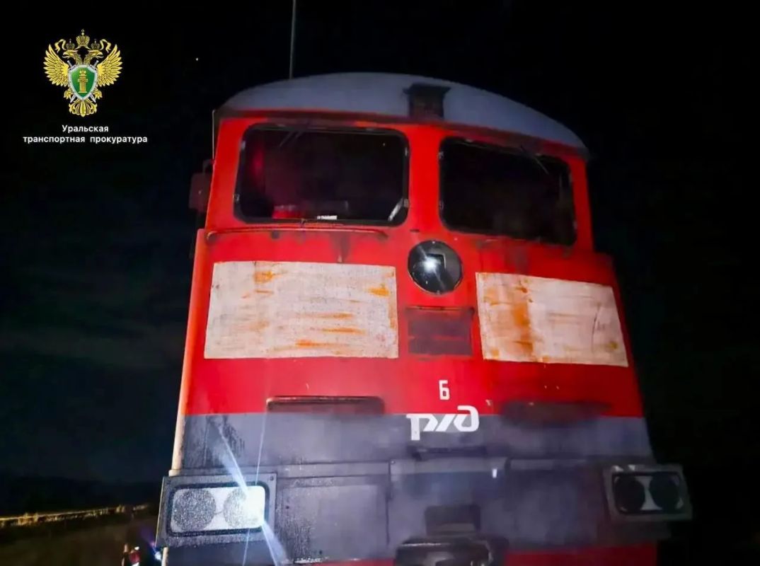 Ночью в Оренбуржье вспыхнул тепловоз — транспортная прокуратура начала проверку