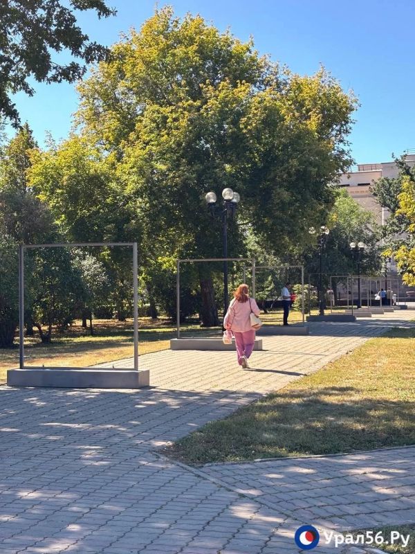 Оренбург готовится к Дню города Оренбург готовится к Дню города