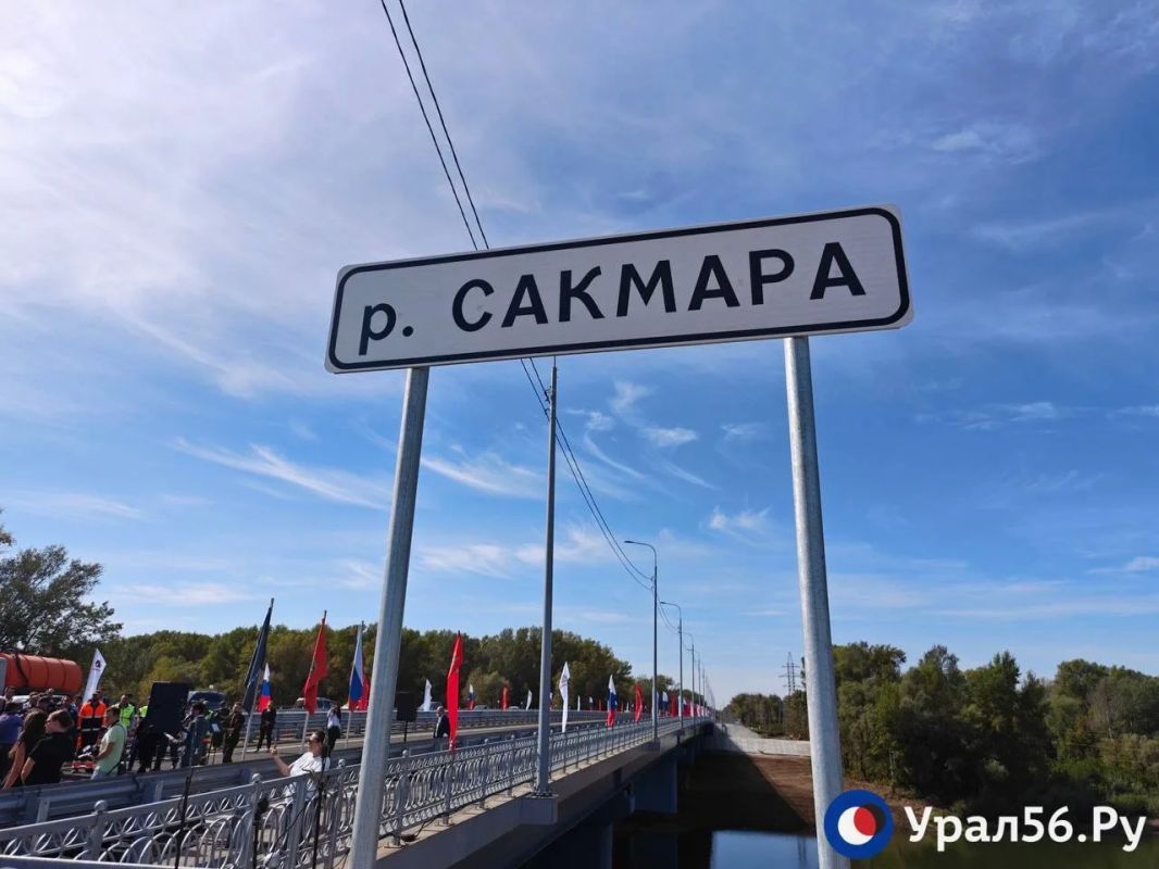 Раньше срока: В Оренбурге открыли новый мост через реку Сакмару на проспекте Братьев Коростелевых Раньше срока: В Оренбурге открыли новый мост через реку Сакмару на проспекте Братьев Коростелевых